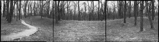 Shawnee Lookout, 2022, photography, 11 x 42 in. / 27.94 x 106.68 cm.
