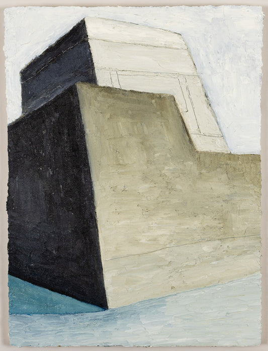 Temple VI, 2022, oil on canvas, 40 x 30 in. / 101.6 x 76.2 cm.