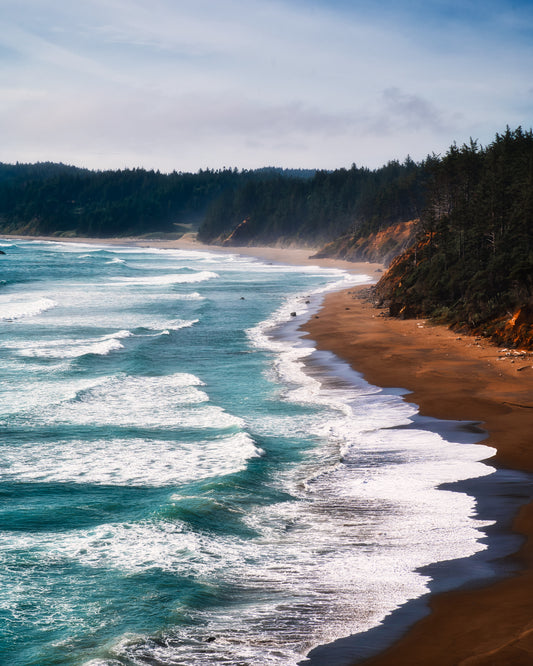 Waves Of The Pacific, 2022, e-surface paper, 24 x 36 in. / 60.96 x 91.44 cm.