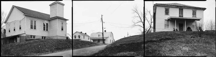 White Church, 1987, photography, 16 x 40 in. / 40.64 x 101.6 cm.