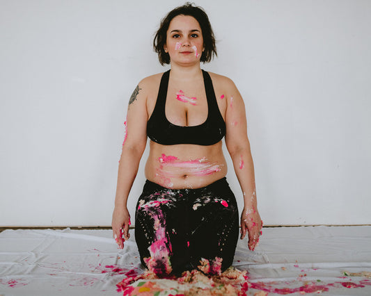 Working Out; A Piece of Cake, 2019, photography, 20 x 24 in. / 50.8 x 60.96 cm.